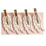 Popstar Clip Set of 4 - Dove Wing - Denny's