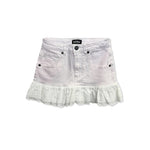 White Ruffle Positano Skirt - Denny's
