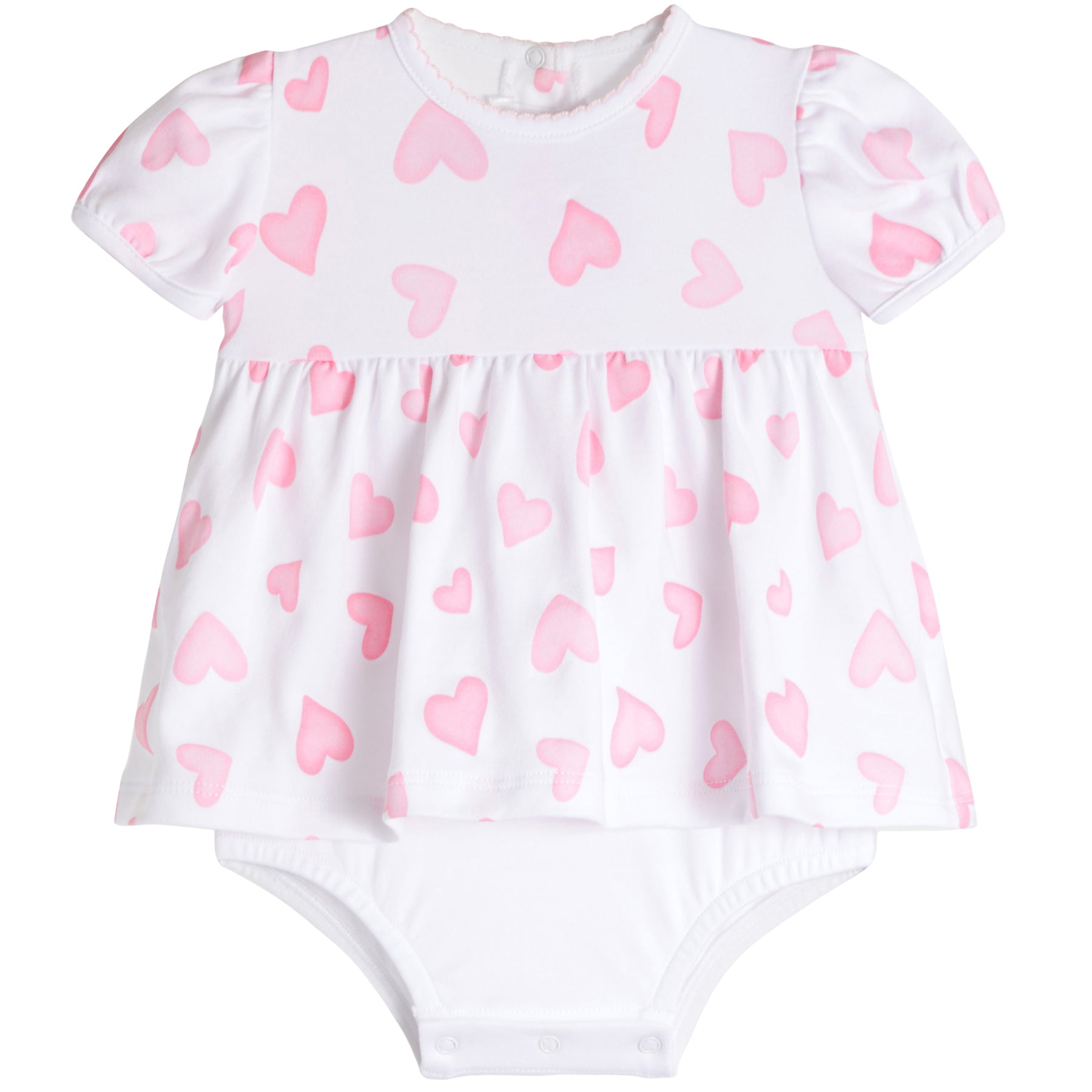 Bright Hearts Dress Onesie - Denny's