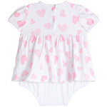 Bright Hearts Dress Onesie - Denny's