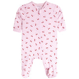 Pink Cherries Footie - Denny's