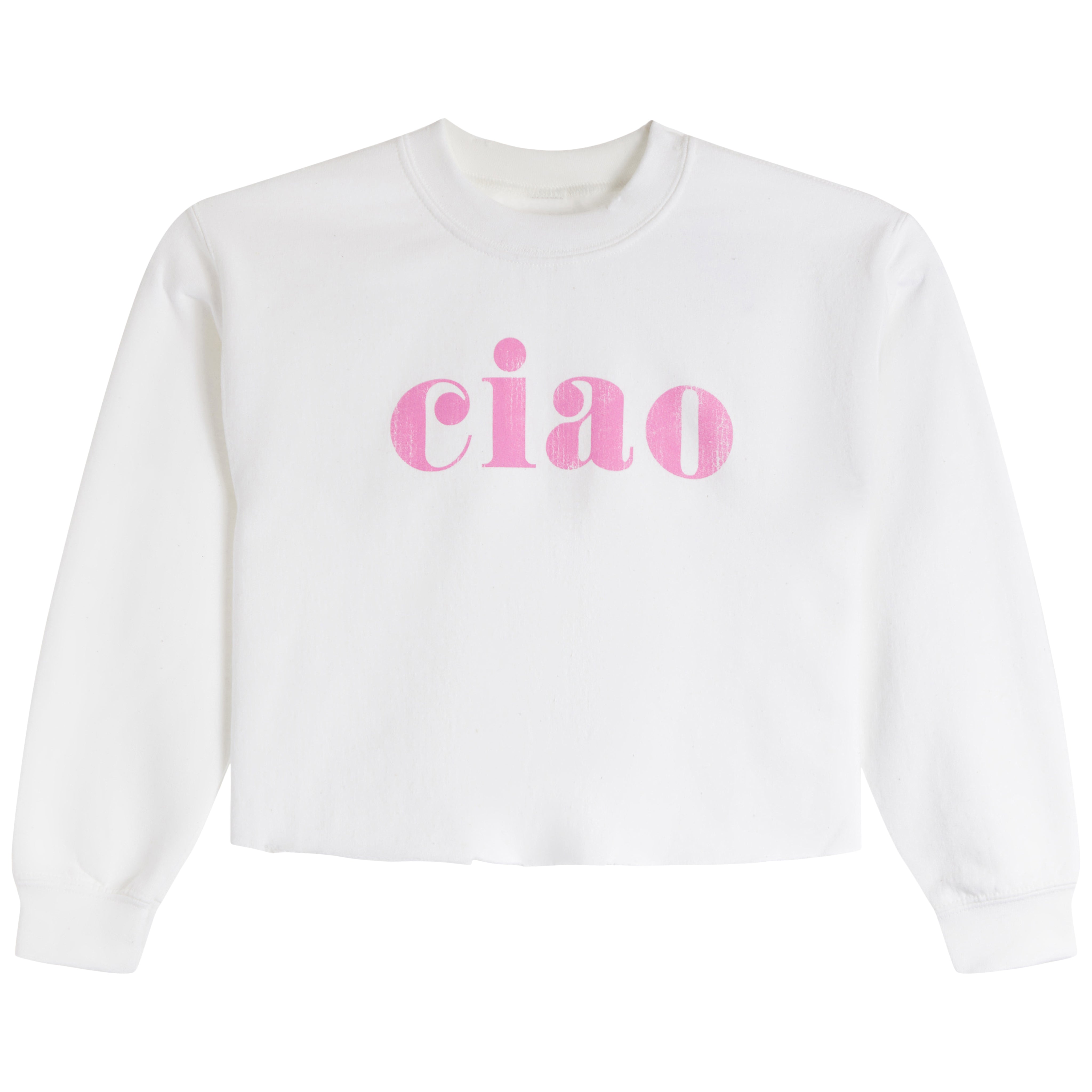 Ciao Crop Sweatshirt - Denny's