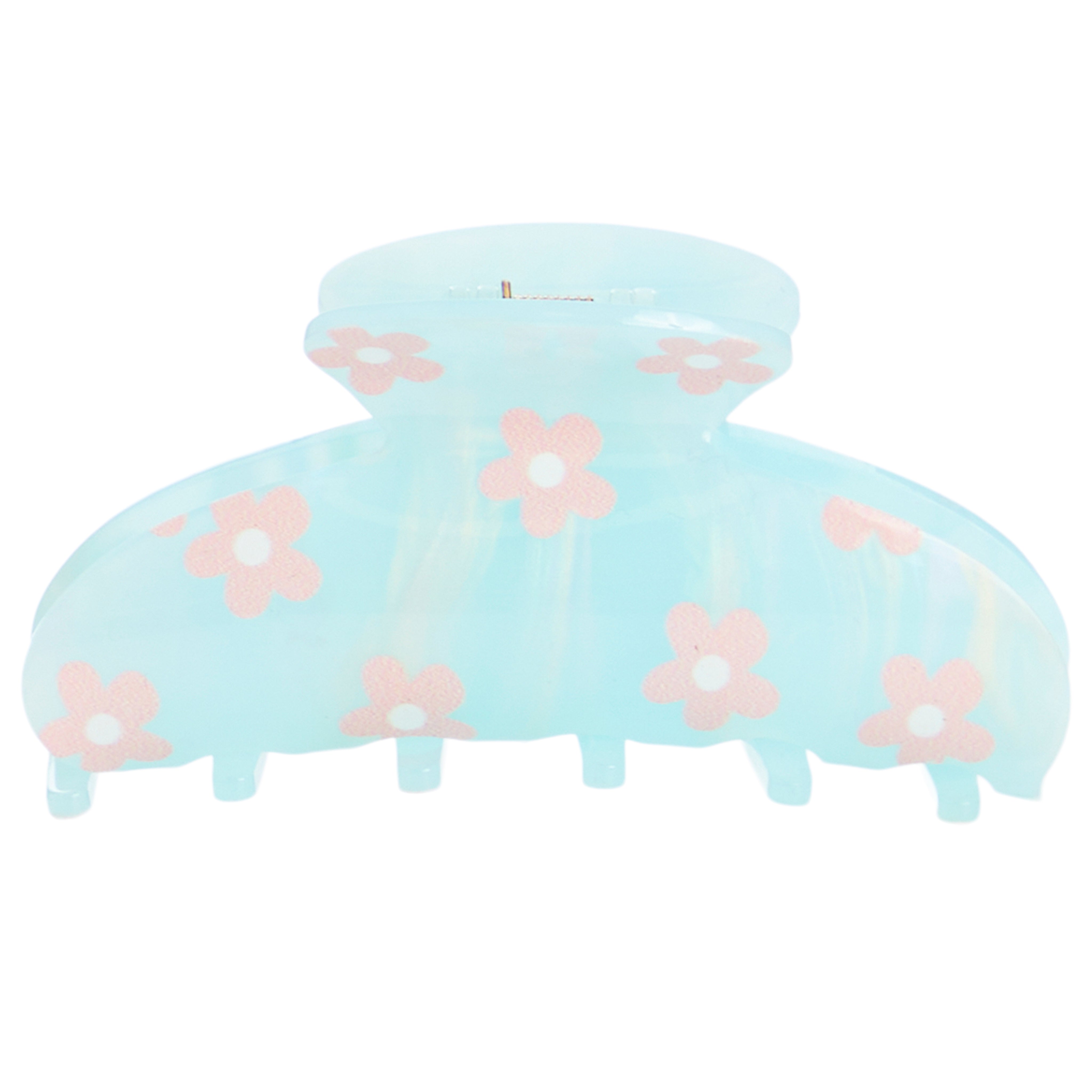 Flower Print Claw Clip - Denny's