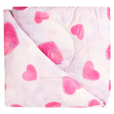 Watercolor Hearts Comforter