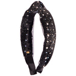 Pearl Crystal Tulle Knot Headband - Denny's