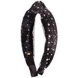 Pearl Crystal Tulle Knot Headband - Denny's