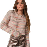 Stripe Crop Sweater - Denny's
