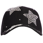 Rhinestones Stars Baseball Hat - Denny's