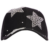 Rhinestones Stars Baseball Hat - Denny's