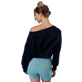 Alina Off The Shoulder Sweatshirt - Denny's