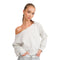 Alina Off Shoulder Sweatshirt - Denny's