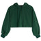 Cropped Dolman Hoodie - Denny's