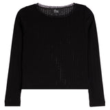 Long Sleeve Pointelle - Denny's