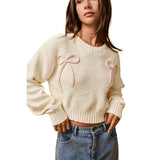 June Bow Sweater - Denny's