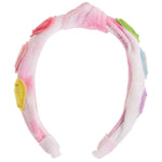 Heart Patches Terry Knot Headband - Denny's