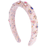 Crystallized Tweed Headband - Denny's