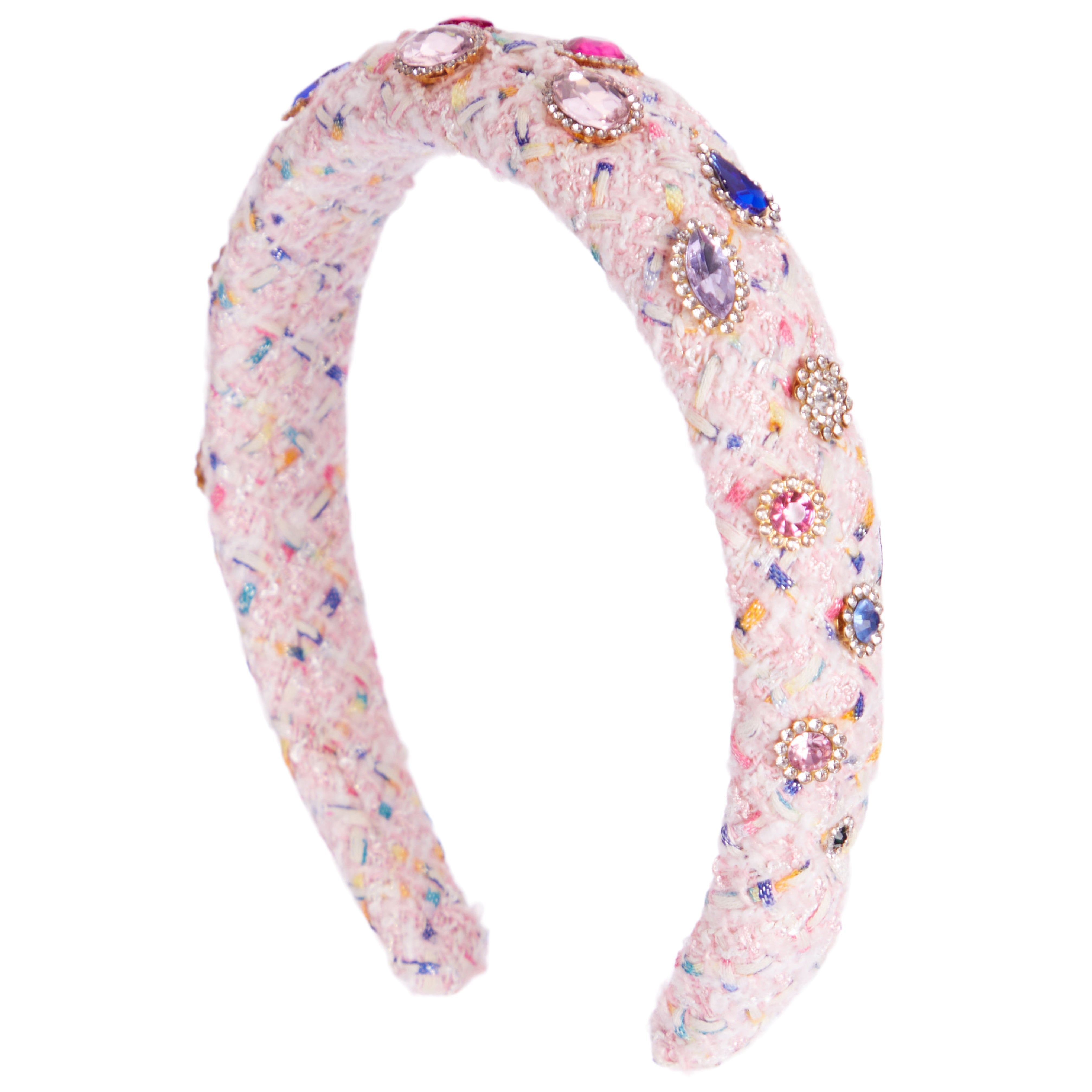 Crystallized Tweed Headband - Denny's