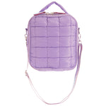 Lavender Solid Puffy Lunch Box - Denny's