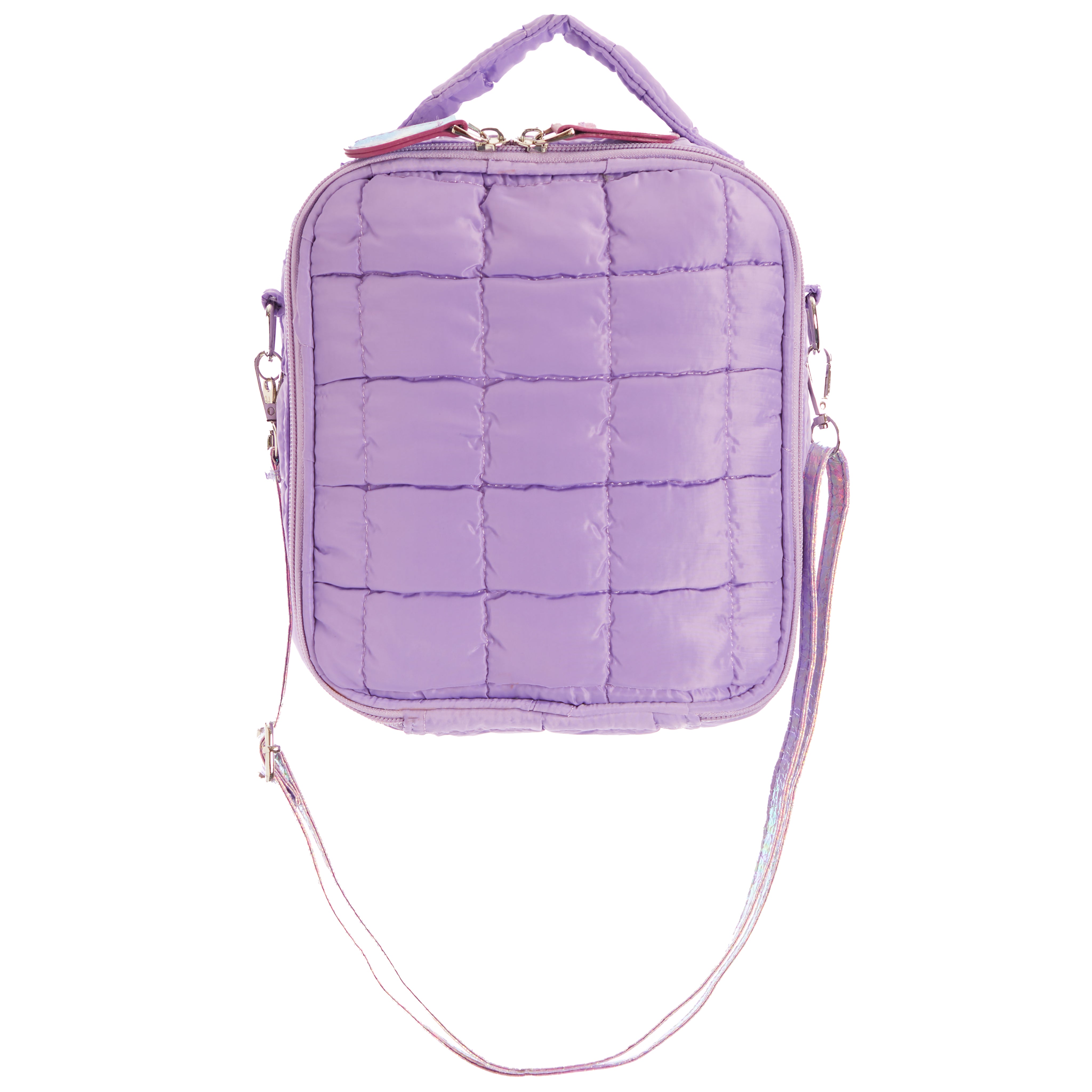 Lavender Solid Puffy Lunch Box - Denny's