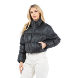 Vegan Leather Ultra Puffer Jacket