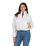 Vegan Leather Ultra Puffer Jacket