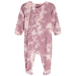 Mauve Tie Dye Footie - Denny's
