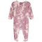Mauve Tie Dye Footie - Denny's