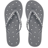 Pewter Star Flip Flop - Adult