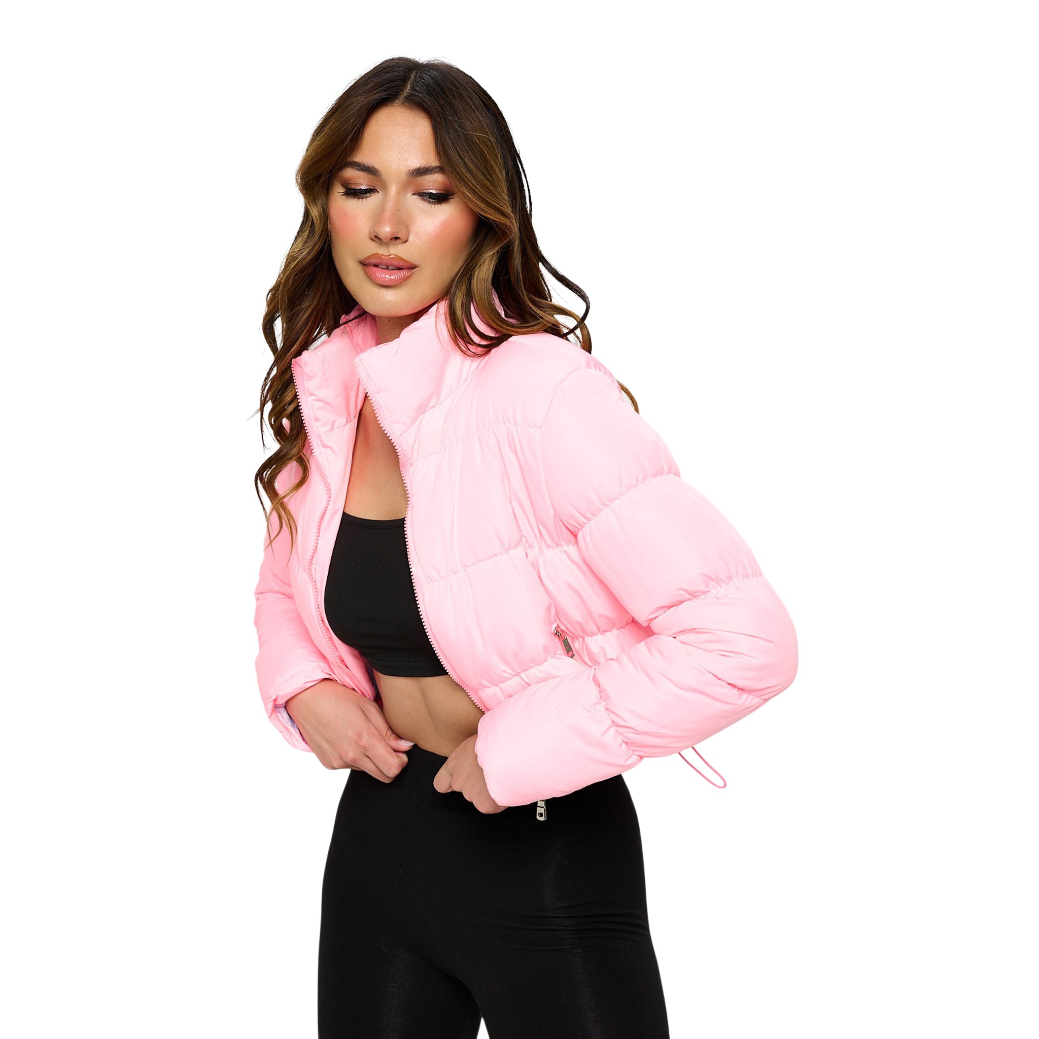 Crop Puffer Jacket - Denny's