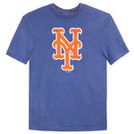 Mets Official Logo Tri Blend Tee - Denny's