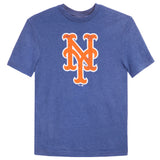 Mets Official Logo Tri Blend Tee - Denny's
