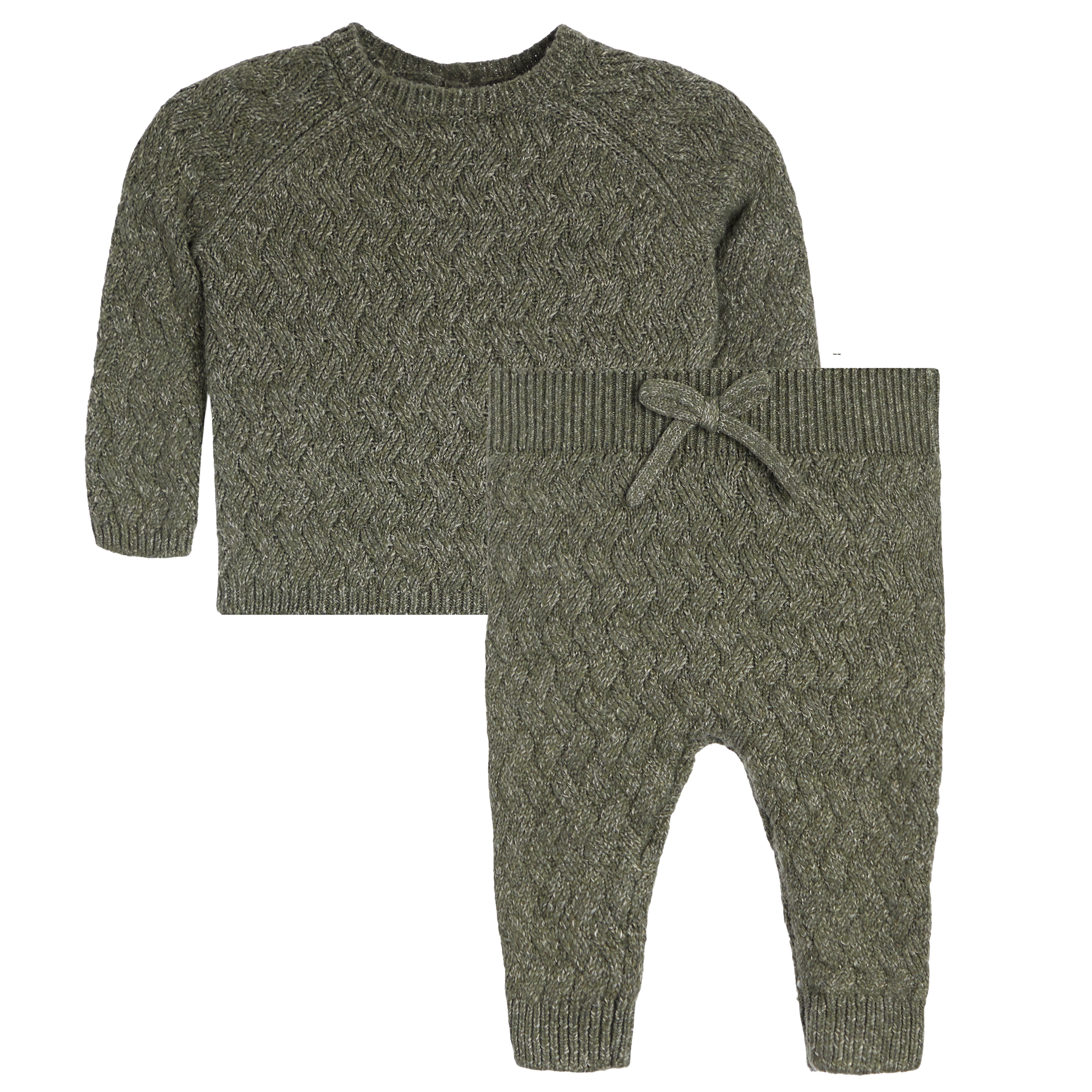 2pc Knit Sweater & Pant Set - Denny's