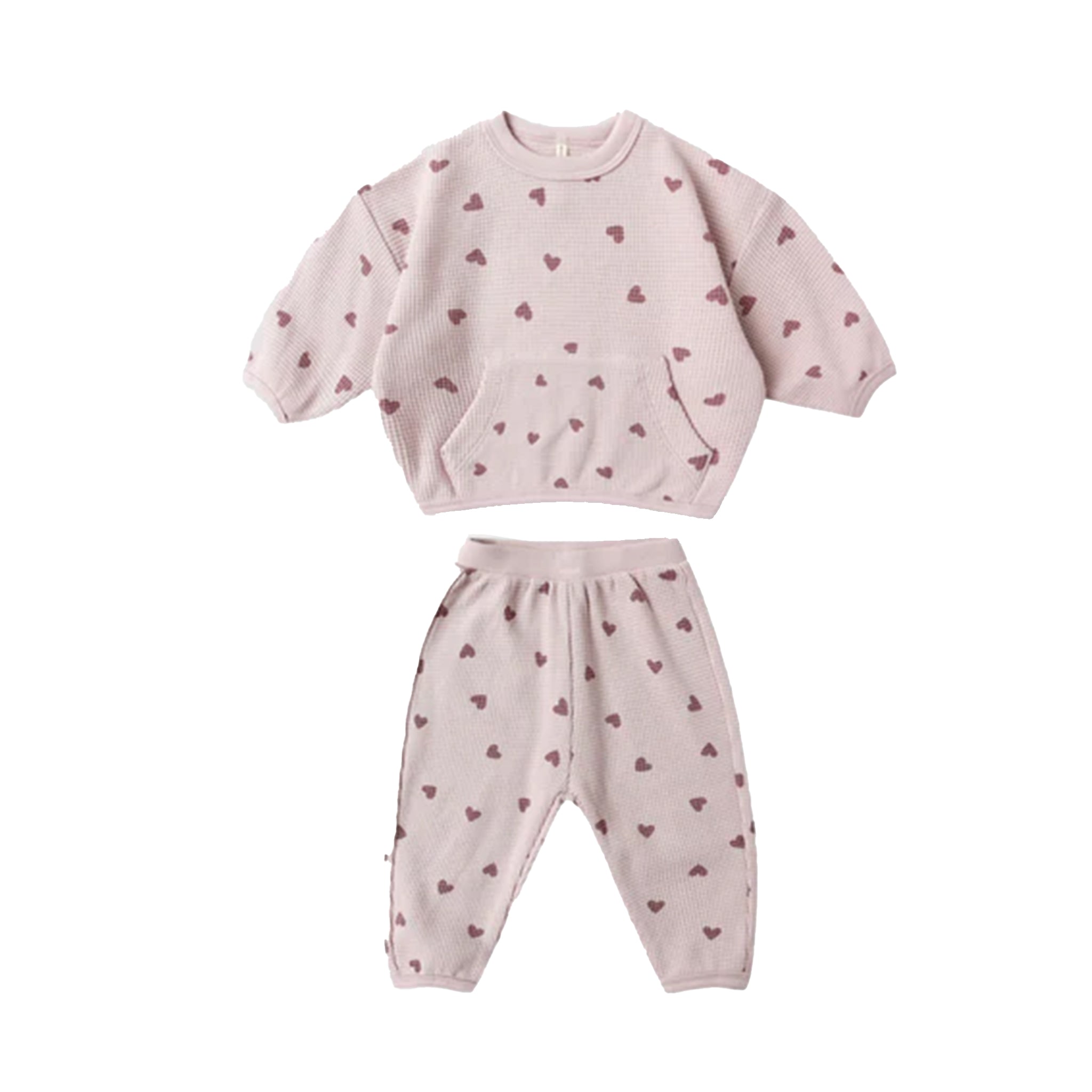 2pc Hearts Slouch Set - Denny's