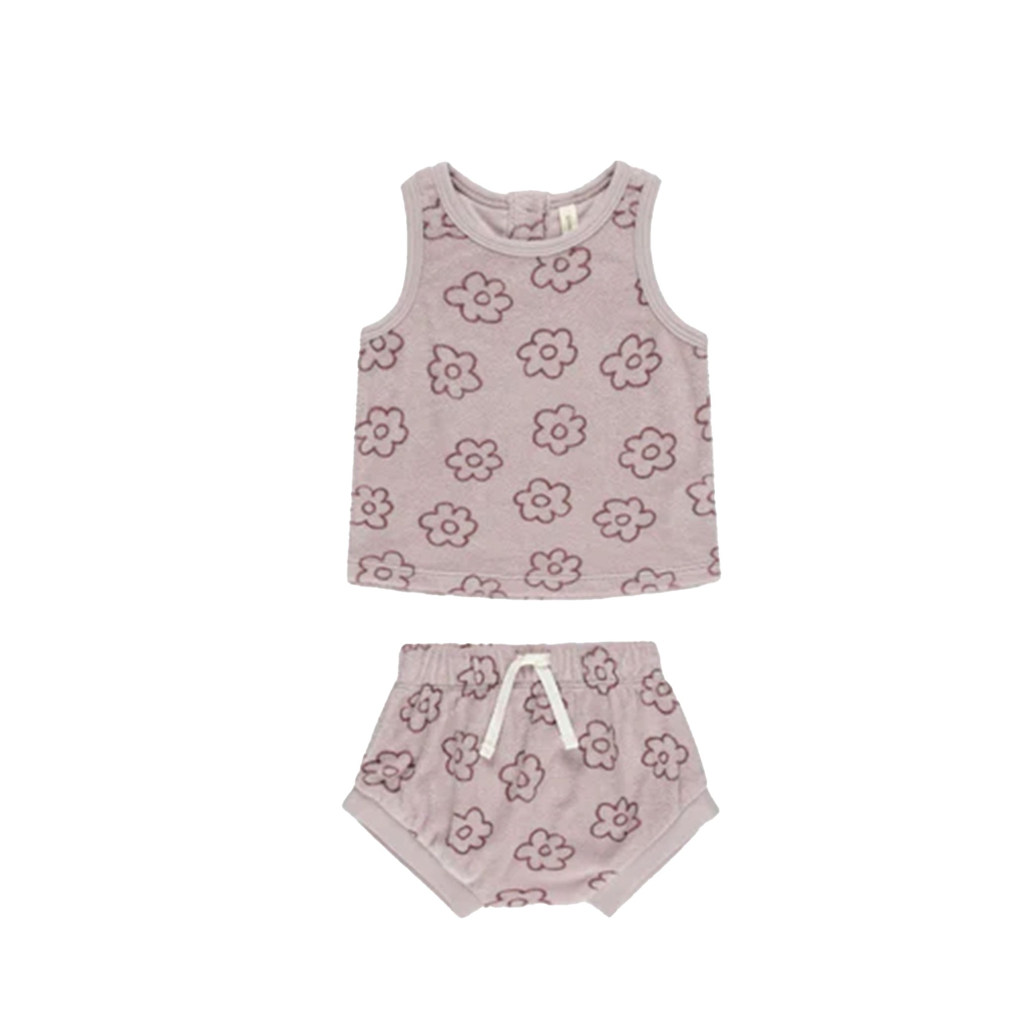 2pc Daisy Terry Short Set - Denny's