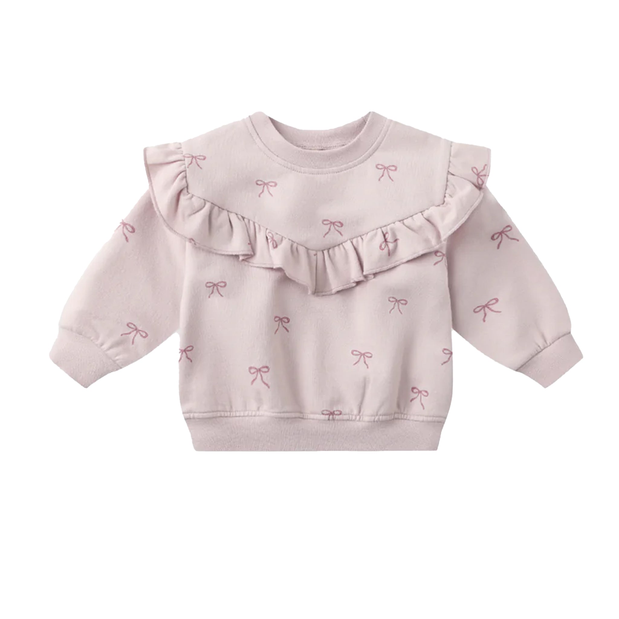 Allover Bow Sweatshirt - Denny's