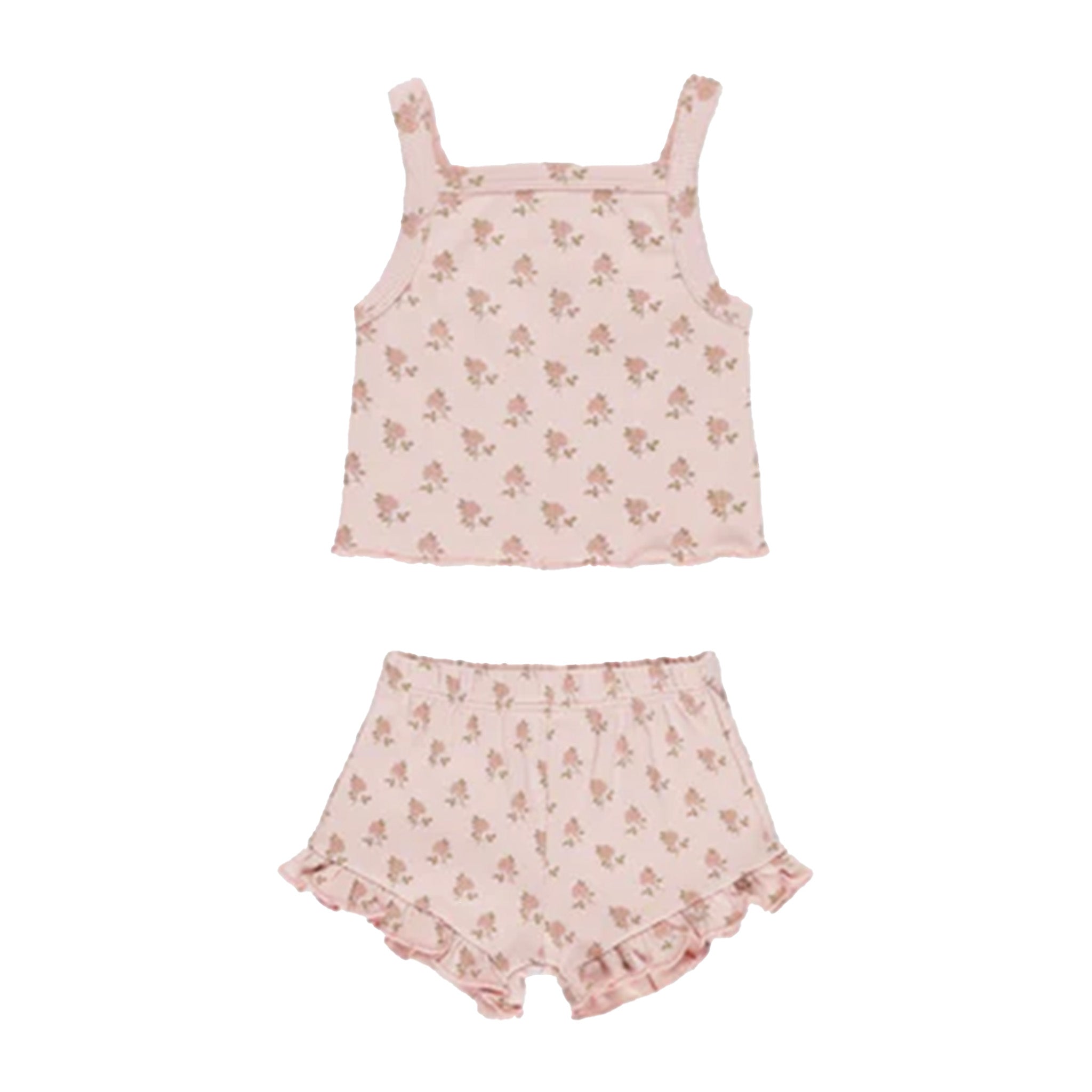 2pc Roses Shortie Set - Denny's