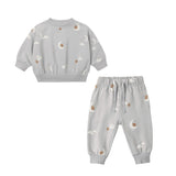 2pc Sky Friends Sweatshirt & Jogger Set