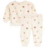 2 PC Bear Sweatshirt & Jogger Set