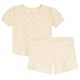 2pc Ruby Ditsy Short Set