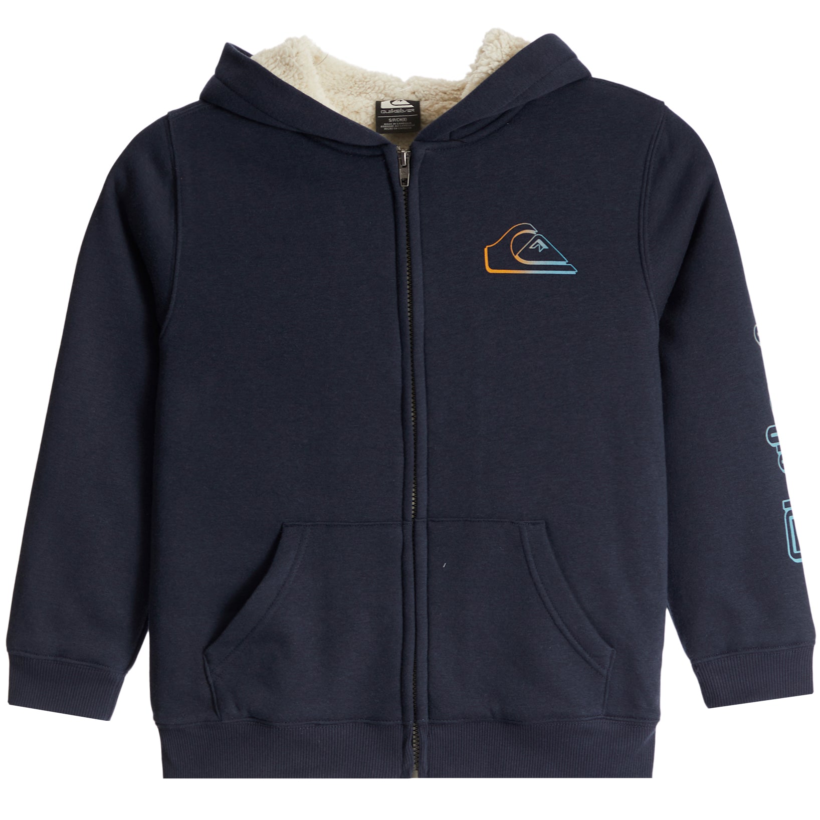 Sherpa Lined Full Zip Hoodie - Denny's