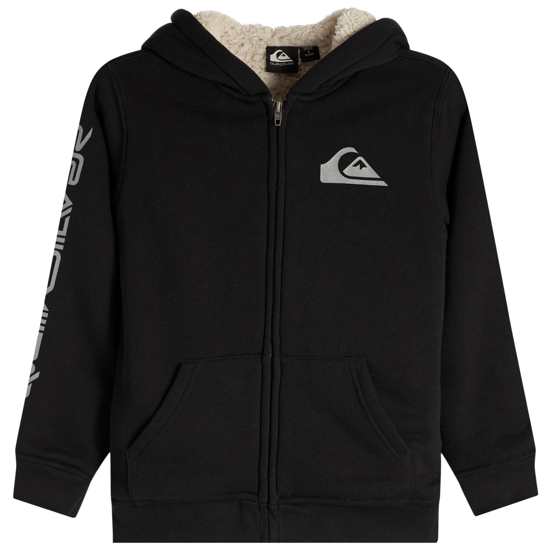 Sherpa Lined Zipped Hoodie - Denny's