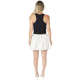 Queenie Puff Racerback Tank Dress - Denny's