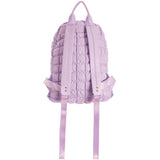 Quilted Puffer Backpack with Bandana Pocket