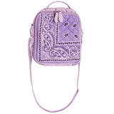 Quilted Puffer Lunchbox with Bandana Pocket