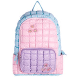 Confetti Smileys Quilted Backpack - Denny's