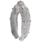 Stones & Stars Quilted Knot Headband - Denny's