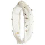 Stones & Stars Quilted Knot Headband - Denny's
