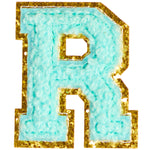 R Varsity Chenille Letter Sticker Patch - Denny's