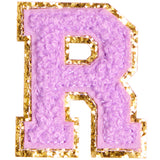 R Varsity Chenille Letter Sticker Patch - Denny's