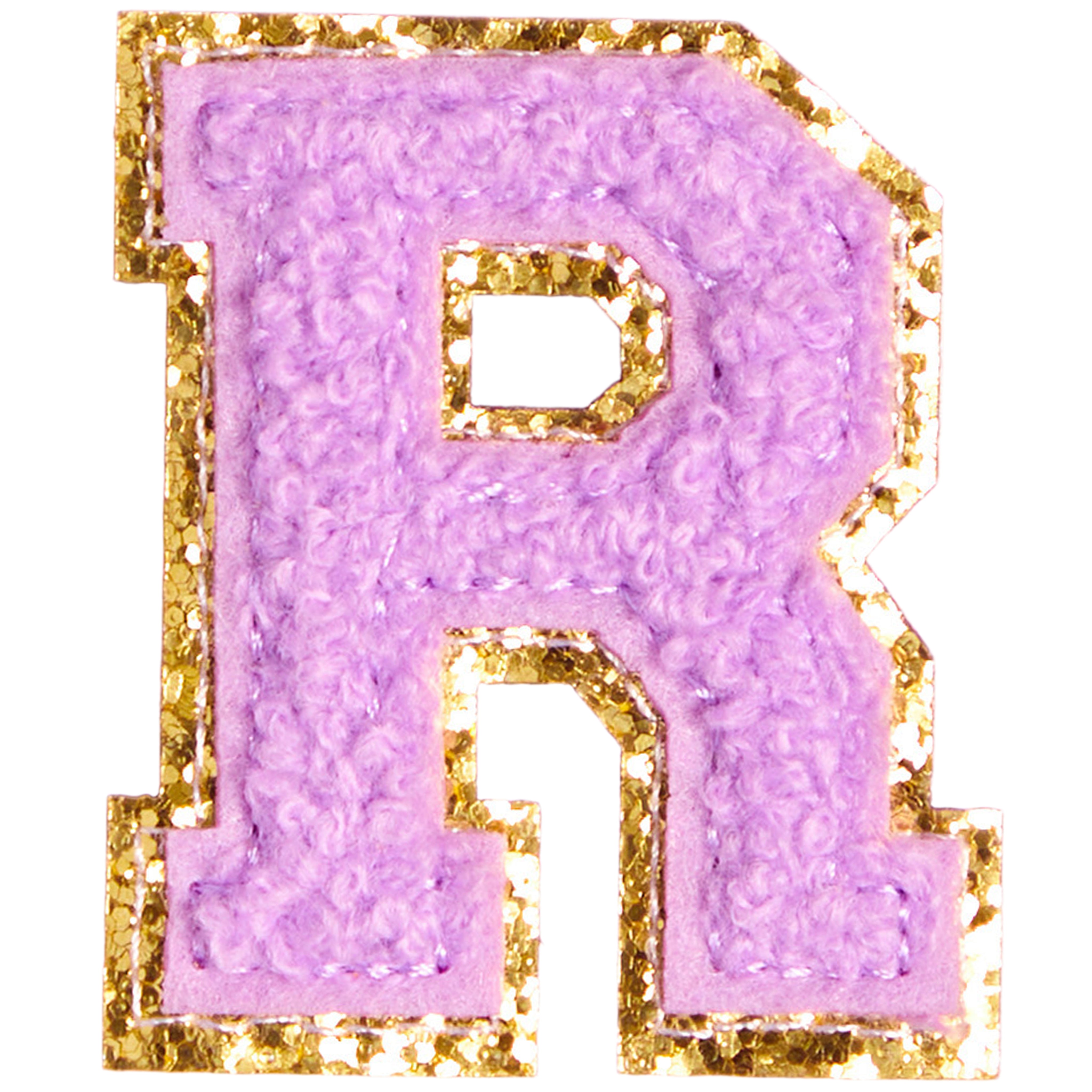 R Varsity Chenille Letter Sticker Patch - Denny's